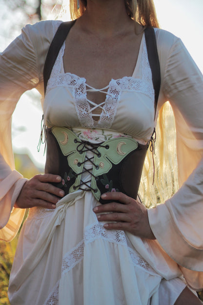 Kyramade vegan leather original luna moth harness