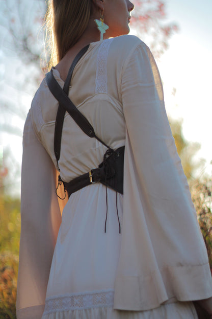 Kyramade vegan leather original luna moth harness