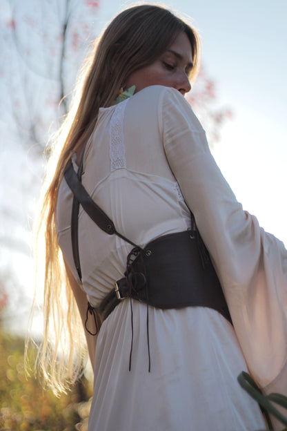 Kyramade vegan leather original luna moth harness