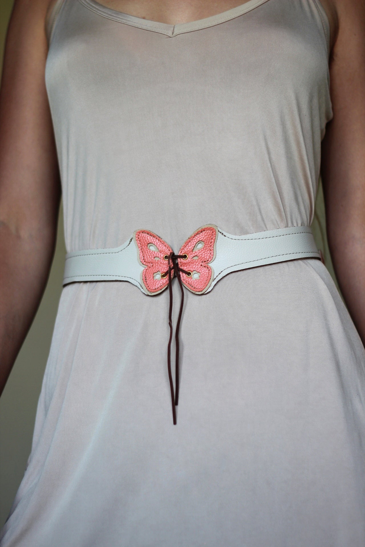 Kyramade vegan leather Mini butterfly belt